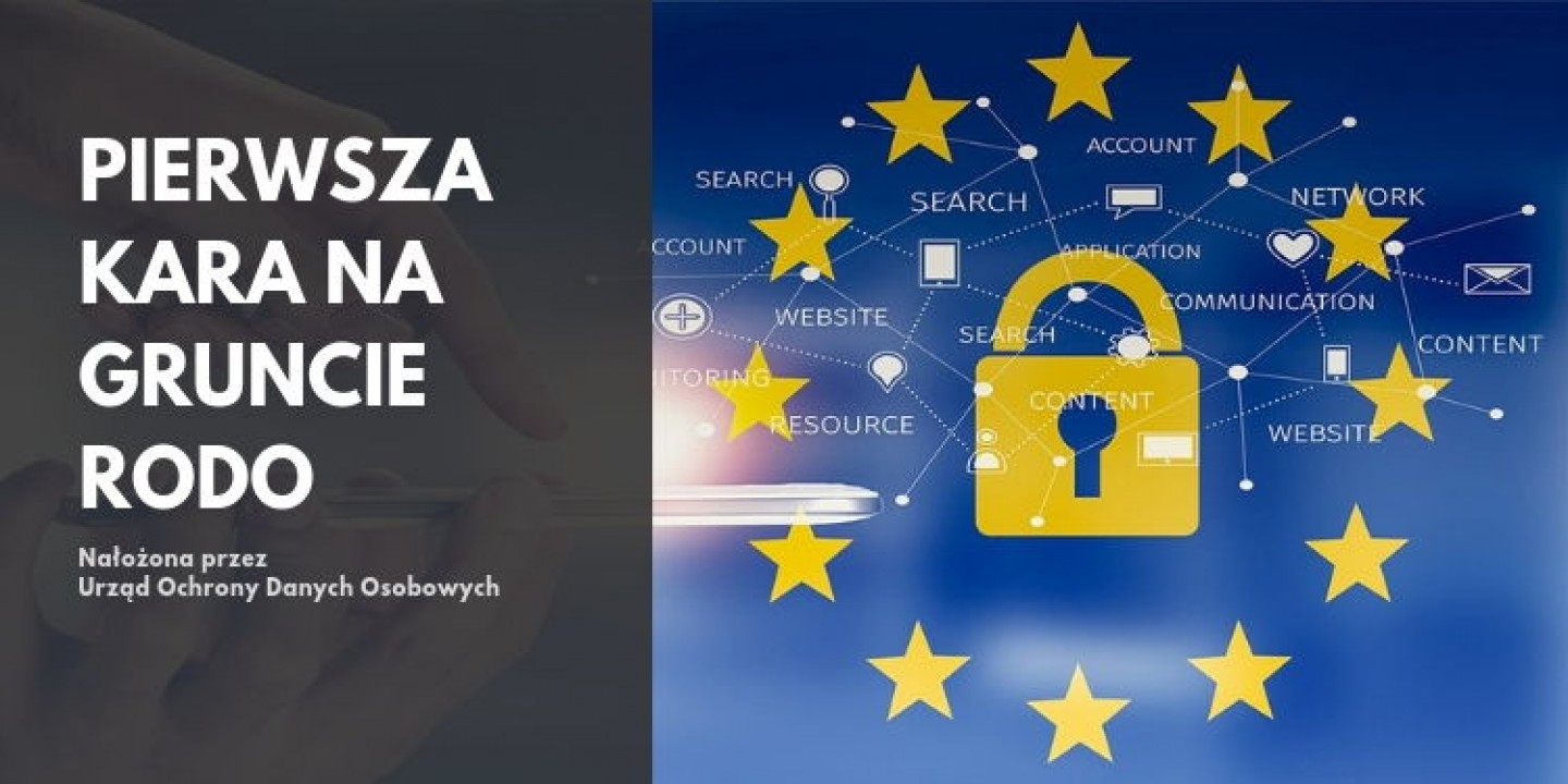 Pierwsza kara na gruncie RODO