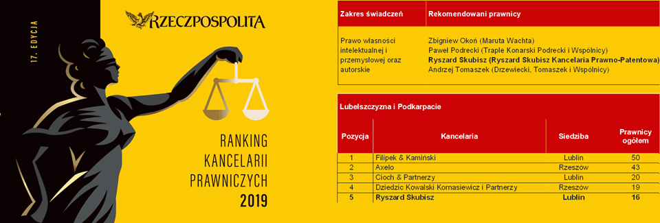 Ranking Kancelarii Prawniczych 2019 Rzeczpospolita